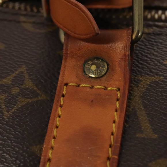 LOUIS VUITTON Monogram Keepall Bandouliere 55 Boston Bag M41414 LV Auth 88923 - Picture 9 of 16